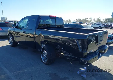 2006 Nissan Titan Xe из США, поврежденный, VIN 1N6AA06A26N522512